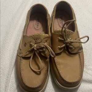 Sperry women’s Brown Leather Boat Shoes